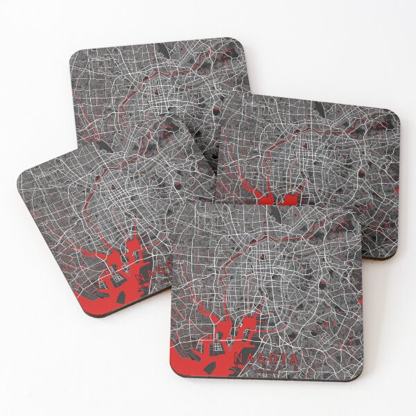 Item preview, Nagoya City Map of Japan - Oriental designed and sold by deMAP.
