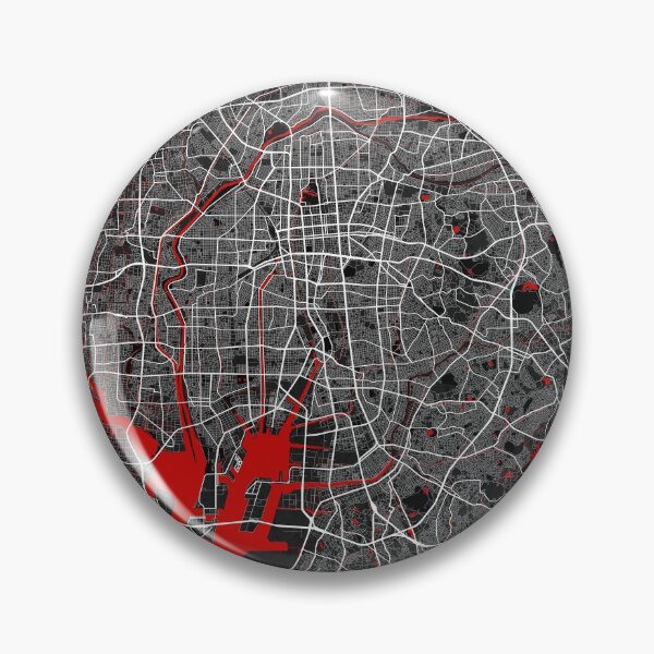 Item preview, Nagoya City Map of Japan - Oriental designed and sold by deMAP.