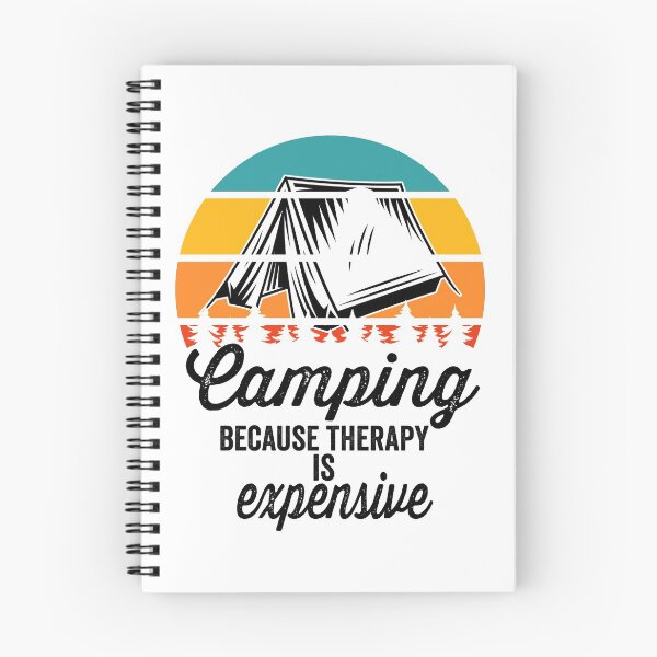 Item preview, Camping because therapy is expensive-summer designed and sold by DesignedBySnip.