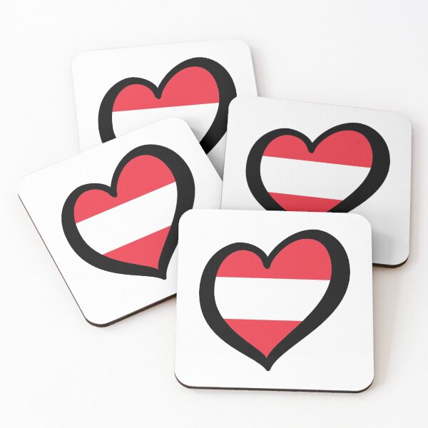 Item preview, Eurovision-style Heart - Austria designed and sold by kyri-and-yv.