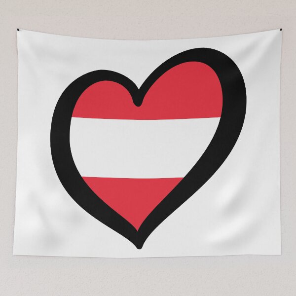 Item preview, Eurovision-style Heart - Austria designed and sold by kyri-and-yv.