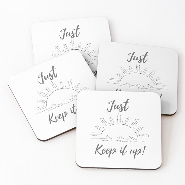 Item preview, Just Keep it Up! designed and sold by CharliBluu.