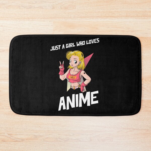 Item preview, Just A Girl Who Loves Anime for Teen Girls, Anime Culture designed and sold by SKilner.
