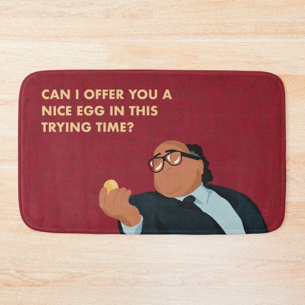 Item preview, Can I offer you a nice egg in this trying time? - Frank quote designed and sold by UnhelpfulWaffle.