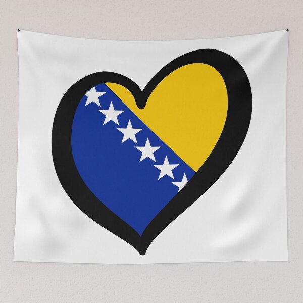 Item preview, Eurovision-style Heart - Bosnia and Herzegovina designed and sold by kyri-and-yv.