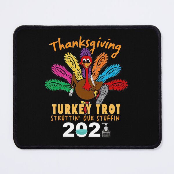 Item preview, Vintage Thanksgiving Turkey Trot Struttin' Our Stuffin 2021 T-Shirt designed and sold by orvillesznpb70.