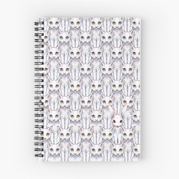 Item preview, Spy cat rabbit pattern designed and sold by Traumessa.