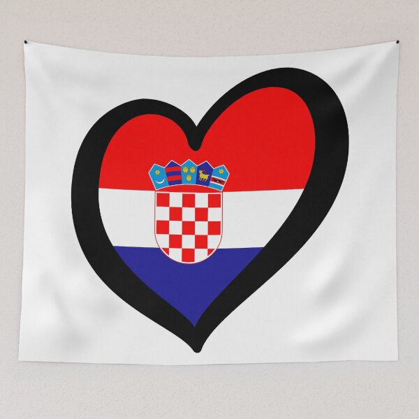 Item preview, Eurovision-style Heart - Croatia designed and sold by kyri-and-yv.