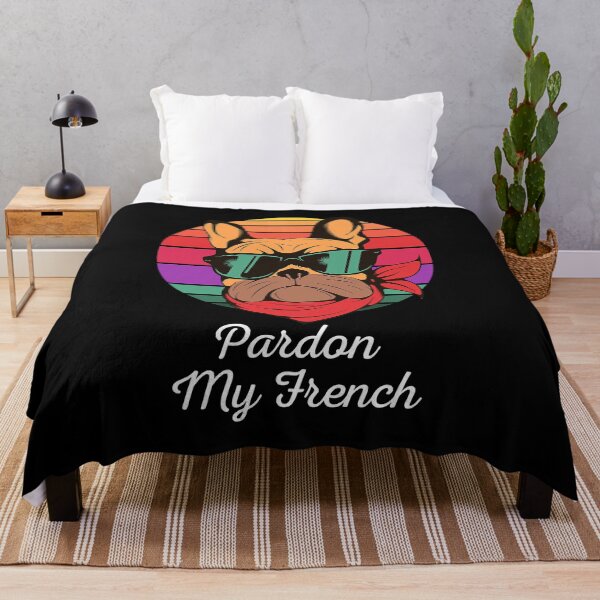 Item preview, Pardon My French Bulldog retro funny Frenchie T-Shirt designed and sold by wernericrj97.