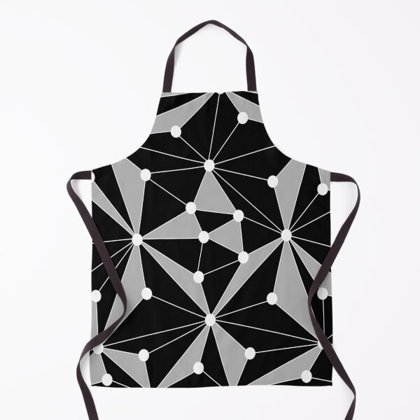 Item preview, Abstract geometric pattern - gray, black and white. designed and sold by K.S ART.