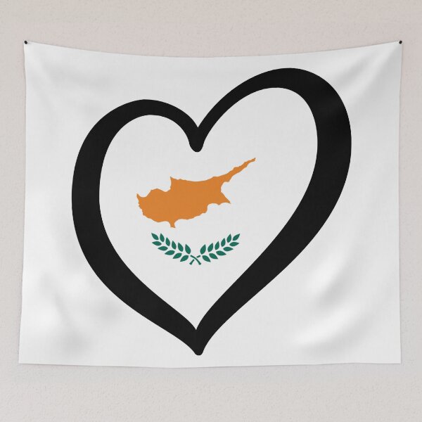 Item preview, Eurovision-style Heart - Cyprus designed and sold by kyri-and-yv.