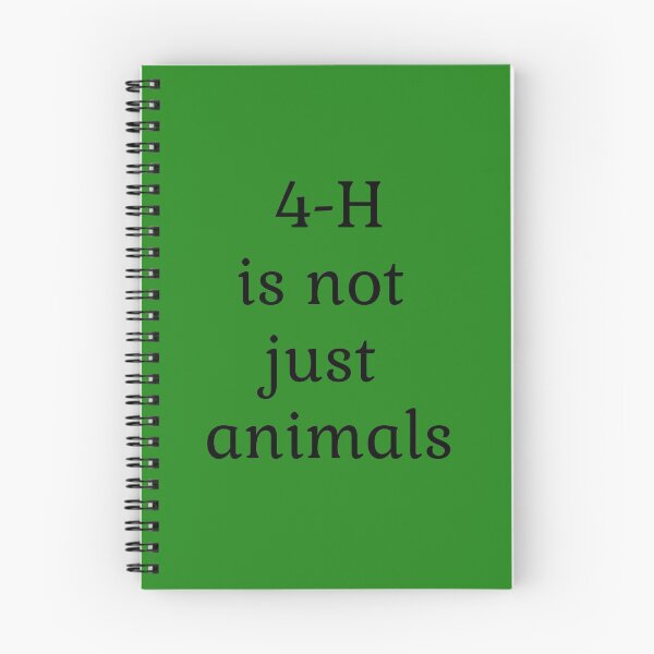 Item preview, 4-H is not just animals - green background designed and sold by LittleDollGames.