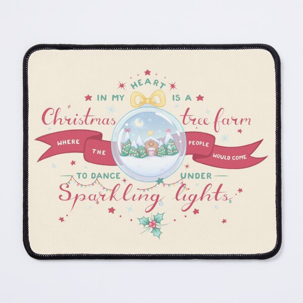 Item preview, In my heart is a Christmas tree farm designed and sold by AetherahArt.