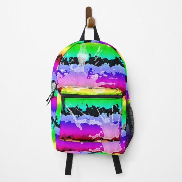 Item preview, Rainbow Splats & Rough Stripes designed and sold by NeavesPhoto.