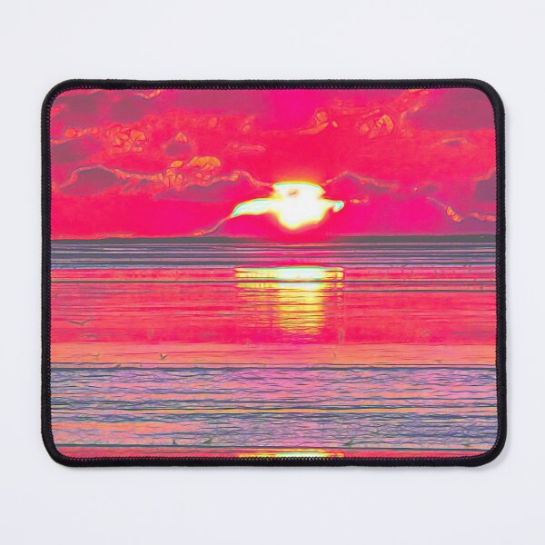 Item preview, Magenta  Sea sunset  designed and sold by Ingrid Hütten.