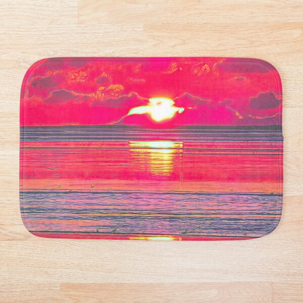 Item preview, Magenta  Sea sunset  designed and sold by Ingrid Hütten.