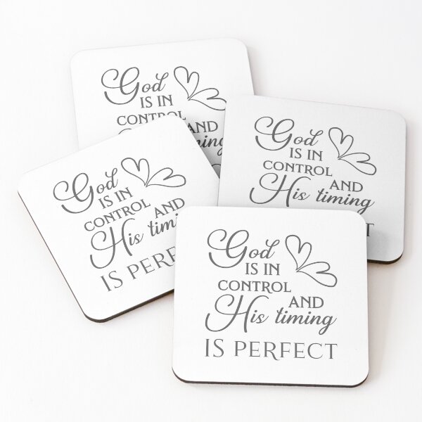 Item preview, Christian Design - God is in Control and His Timing is Perfect designed and sold by simplydesignart.