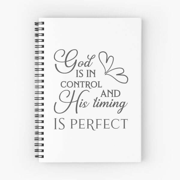 Item preview, Christian Design - God is in Control and His Timing is Perfect designed and sold by simplydesignart.