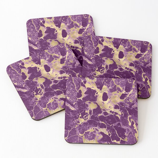 Item preview, Purple Gold Marble designed and sold by shabzdesigns.