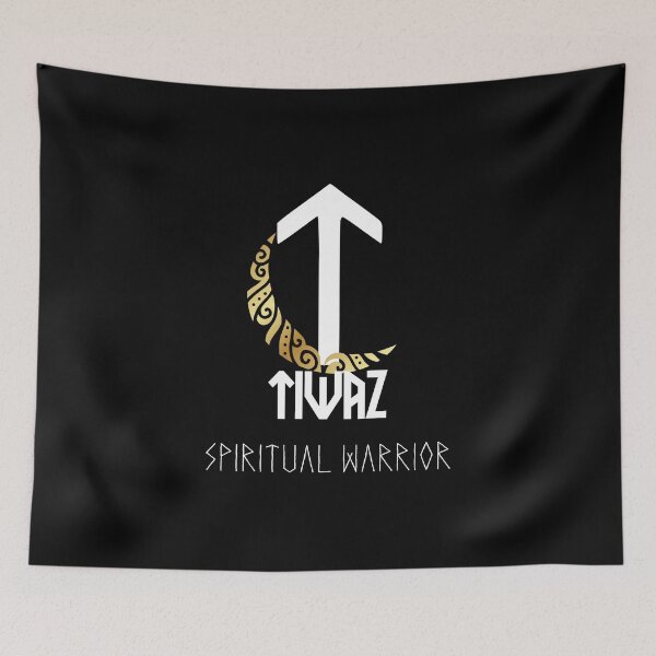 Item preview, Elder Futhark "TIWAZ" Rune designed and sold by LilysGoodies.
