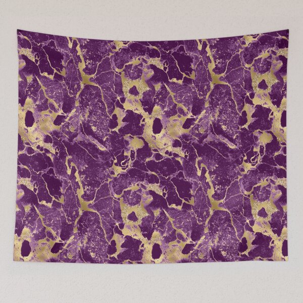 Item preview, Purple Gold Marble designed and sold by shabzdesigns.