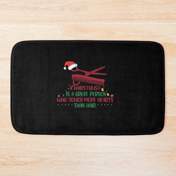 Item preview, Hairstylist Is A Great Person With Santa's Hat Funny Christmas Hairstylist designed and sold by patroart.