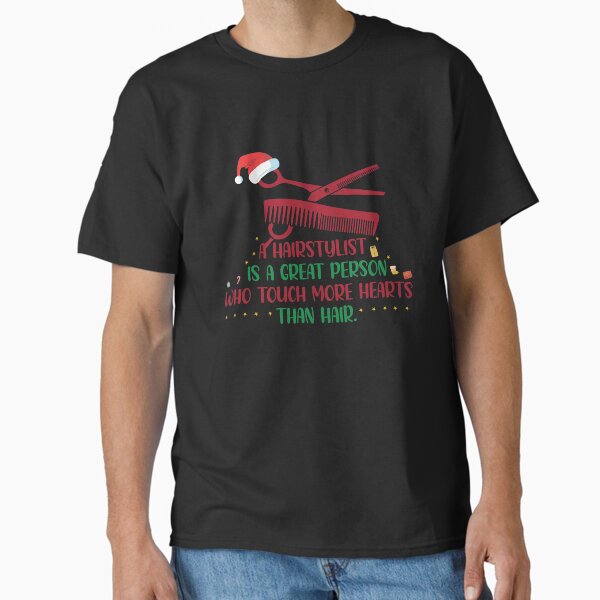 Funny Santa's Favorite Hairstylist Matching Family Christmas T-Shirt Funny Santa's Favorite Hairstylist Matching Family Christmas T-Shirt