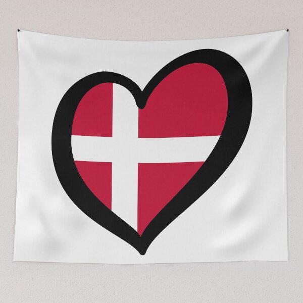Item preview, Eurovision-style Heart - Denmark designed and sold by kyri-and-yv.