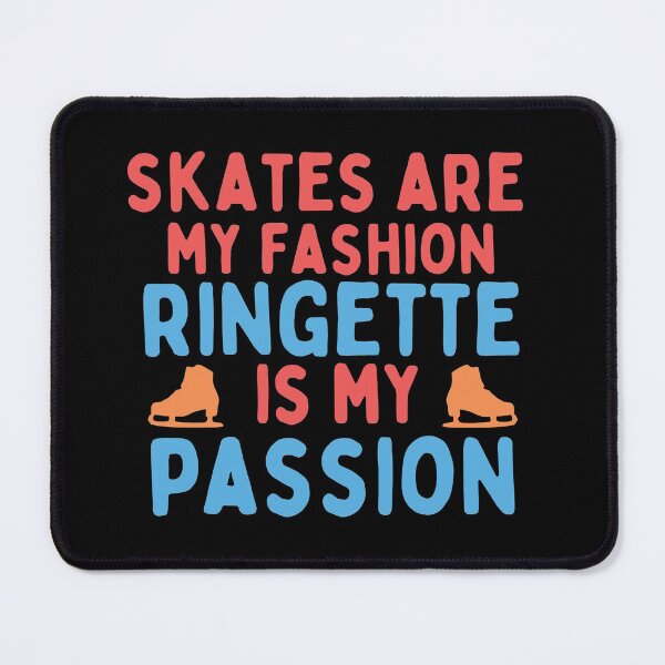 Item preview, Skates are my fashion - Ringette is my passion designed and sold by dacdibac.