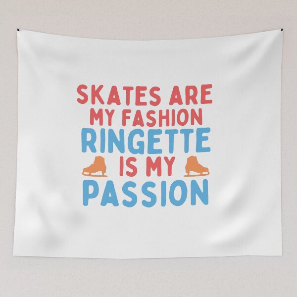 Item preview, Skates are my fashion - Ringette is my passion designed and sold by dacdibac.