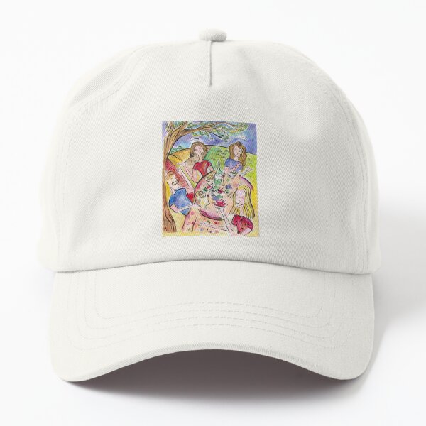 At The Cafe Dad Hat