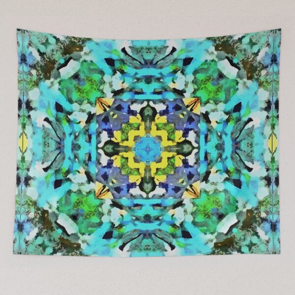 Item preview, Stocksom Aqua Design 5 designed and sold by Stocksom  Art Prints.