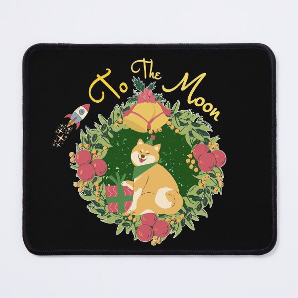 Artikelvorschau, Zum Mond Shiba Inu entworfen und verkauft von SYNTASTIC.