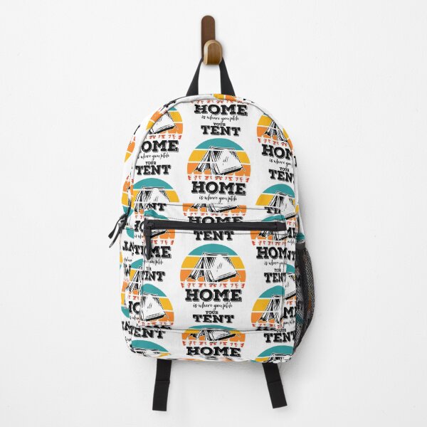 Item preview, Home is where you pitch your tent-summer. designed and sold by DesignedBySnip.