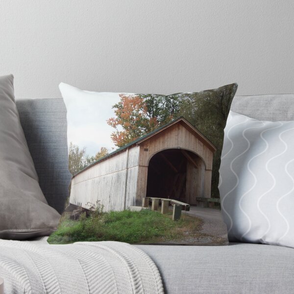 Item preview, A Vermont Covered Bridge designed and sold by Marcia Plante.