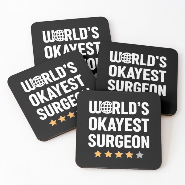 Item preview, World's Okayest Surgeon designed and sold by spacedowl.