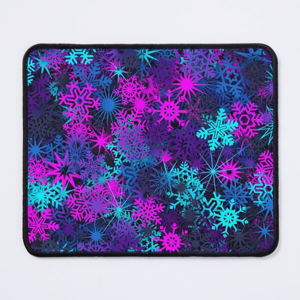 Item preview, Neon Snowflakes designed and sold by dima-v.
