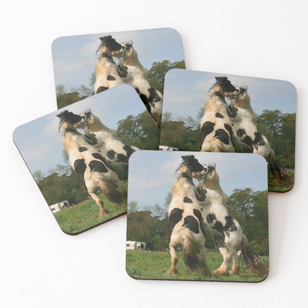 Item preview, Romany Gypsy Horses Fighting designed and sold by CharlotteMorse.