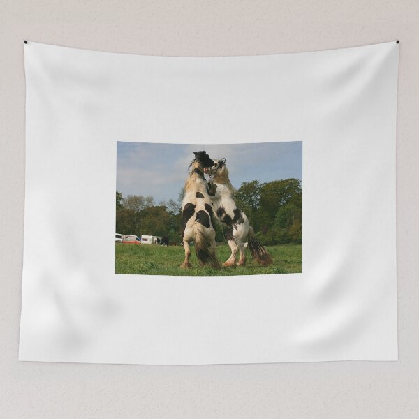 Item preview, Romany Gypsy Horses Fighting designed and sold by CharlotteMorse.