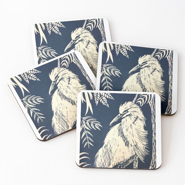 Item preview, White Heron #2 designed and sold by spiritworksart.