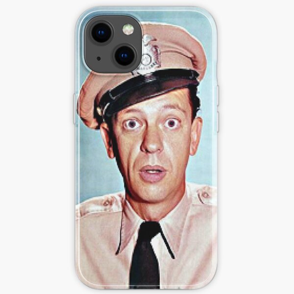 Barney Fife in color iPhone Soft Case