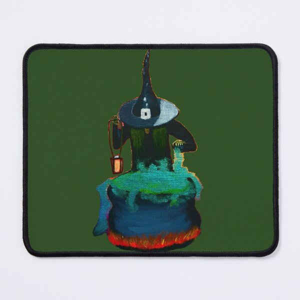 Item preview, Spooky witch with a cauldron - Cool designed and sold by LukjanovArt.
