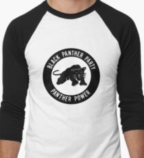 The Power of Black is Panther Men's Baseball ¾ T-Shirt