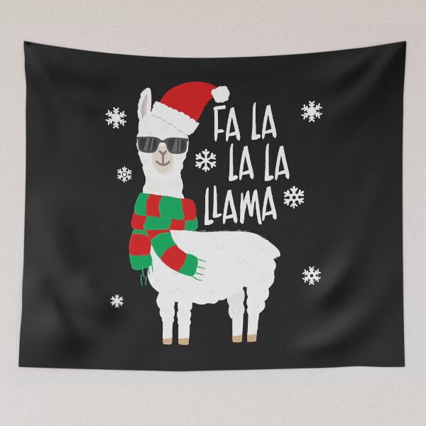 Item preview, Fa la la Llama - Funny Falala Llama Christmas designed and sold by JeffreyMCombs.