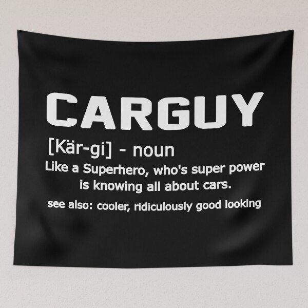 Item preview, Car Guy Definition - Funny CarGuy For Car Lovers designed and sold by Boum04.