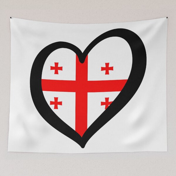 Item preview, Eurovision-style Heart - Georgia designed and sold by kyri-and-yv.