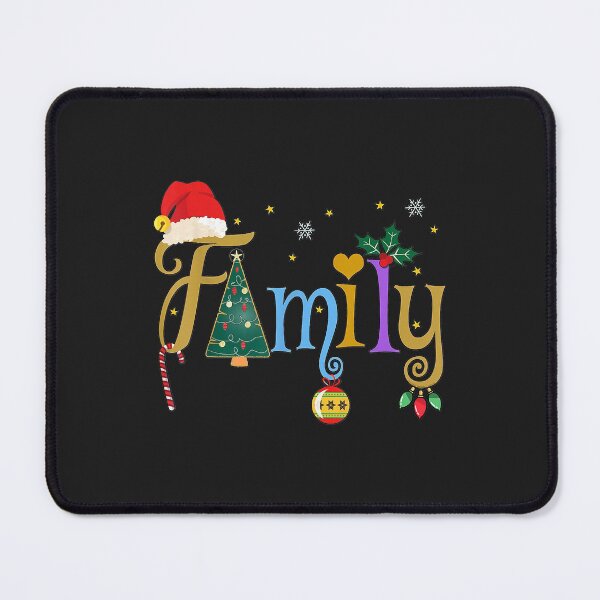 Item preview, FAMILY Letters Christmas Style Love My Family Christmas designed and sold by JeffreyMCombs.