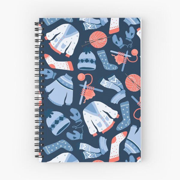 Item preview, Knitting sticker pack: I love Knitting pattern designed and sold by KlaraMacinka.