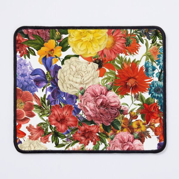 Item preview, Colorful flower bouquet pattern cottagecore aesthetic designed and sold by PG Illustration.