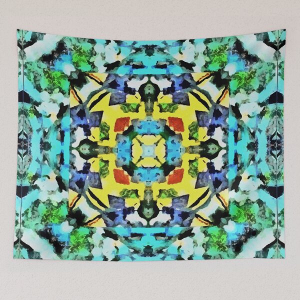 Item preview, Stocksom Aqua Design 8 designed and sold by Stocksom  Art Prints.